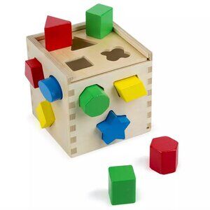 NWT Melissa & Doug Shape Sorting Cube